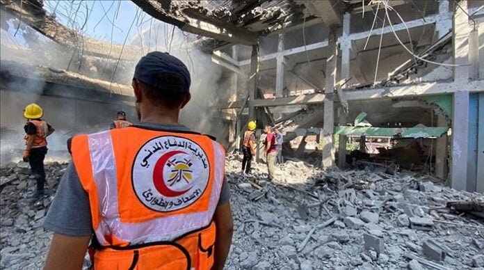 غزہ میں اسرائیلی بمباری، شہری دفاع کے ڈپٹی ڈائریکٹر اہل غزہ میں اسرائیلی بمباری، شہری دفاع کے ڈپٹی ڈائریکٹر اہل خانہ سمیت شہید