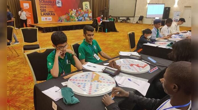 ورلڈ یوتھ اسکریبل چیمپئن شپ کے پہلے روز کا اختتام،  ورلڈ یوتھ اسکریبل چیمپئن شپ کے پہلے روز کا اختتام، ٹاپ 10کھلاڑیوں میں 6 پاکستانی شامل