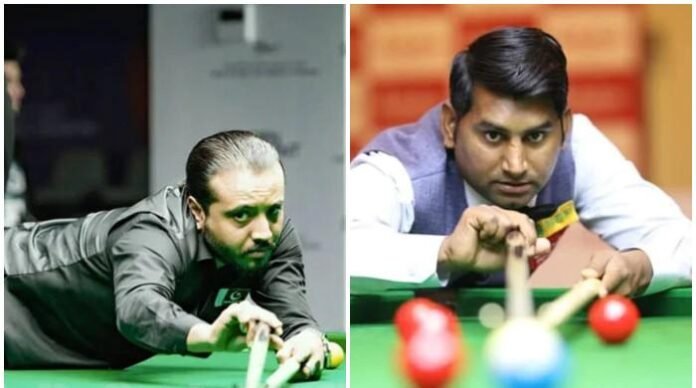 پاکستان کے اویس منیر اور اسجد اقبال نے اسنوکر ورلڈ پاکستان کے اویس منیر اور اسجد اقبال نے اسنوکر ورلڈ کپ کے راؤنڈ آف 16 میں جگہ بنالی